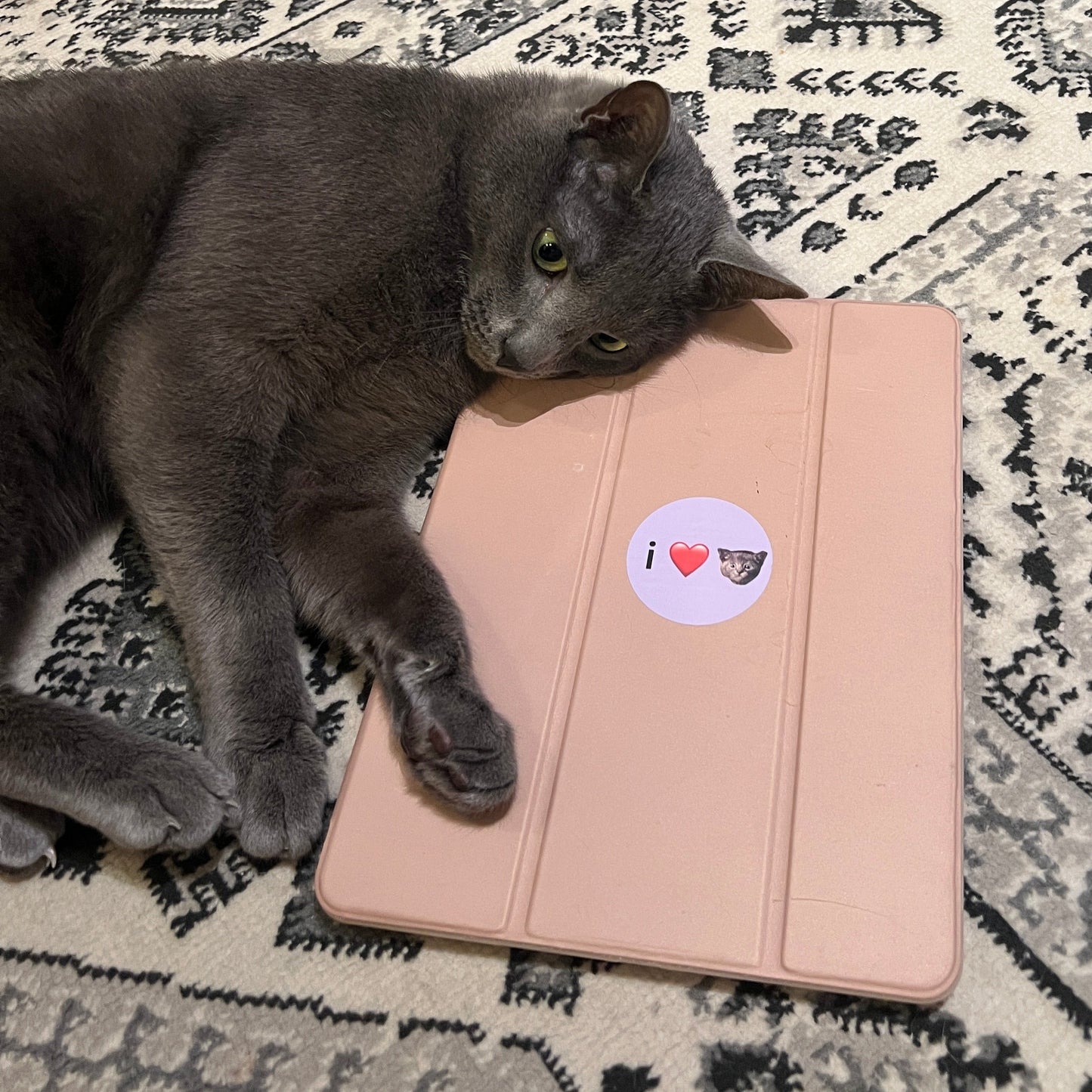 I ❤️ PARTY HAT Sticker