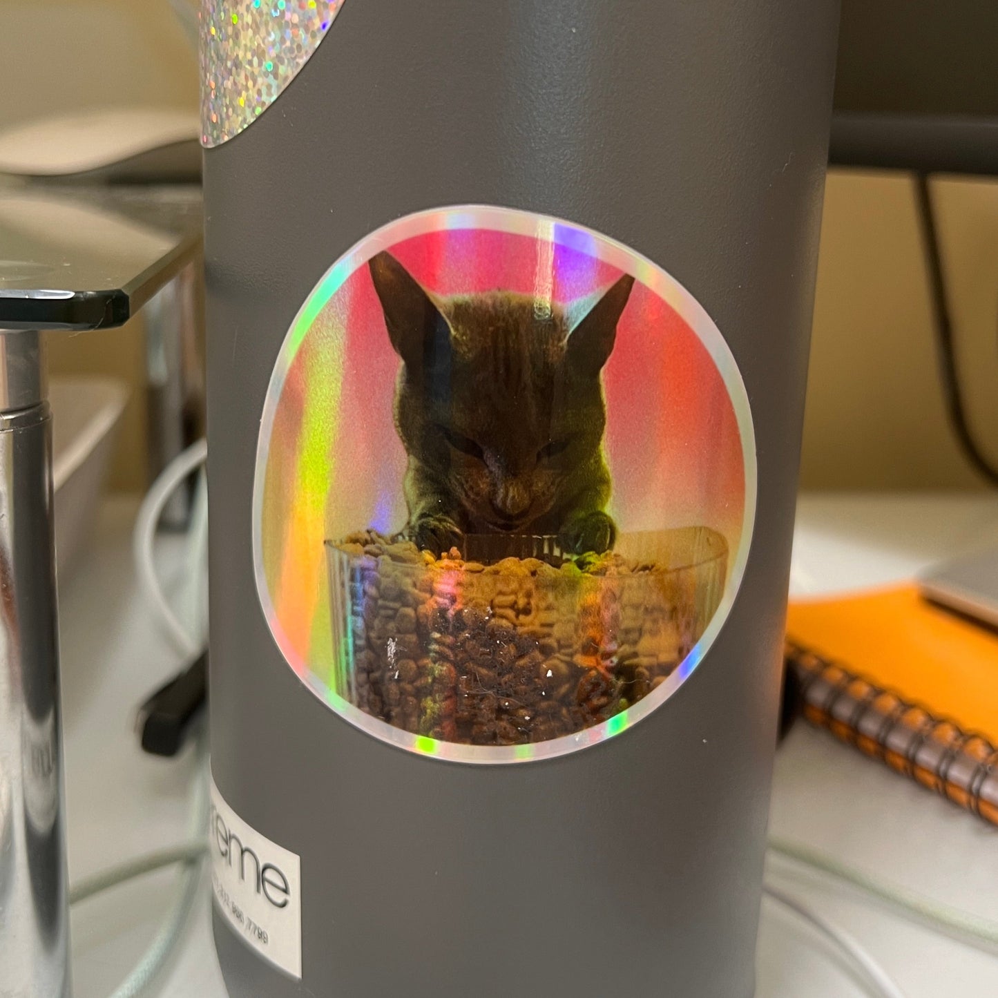 Party Hat Holographic Decal